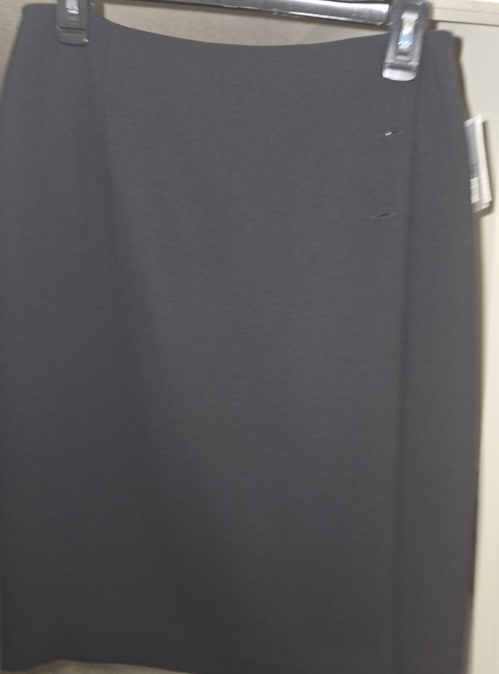 Classic Black Women's Straight Skirt - Effortless Office Style